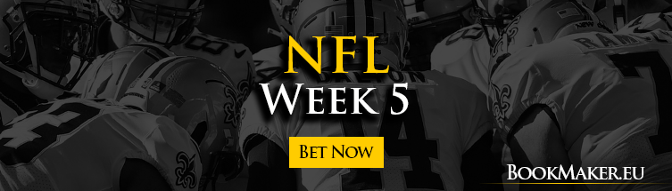 NFL Week 5 Betting Odds 